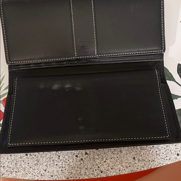 Coach Black Leather Clutch - Picture 5 of 13